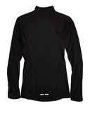 North End Ladies' Radar Quarter-Zip Performance Long-Sleeve Top